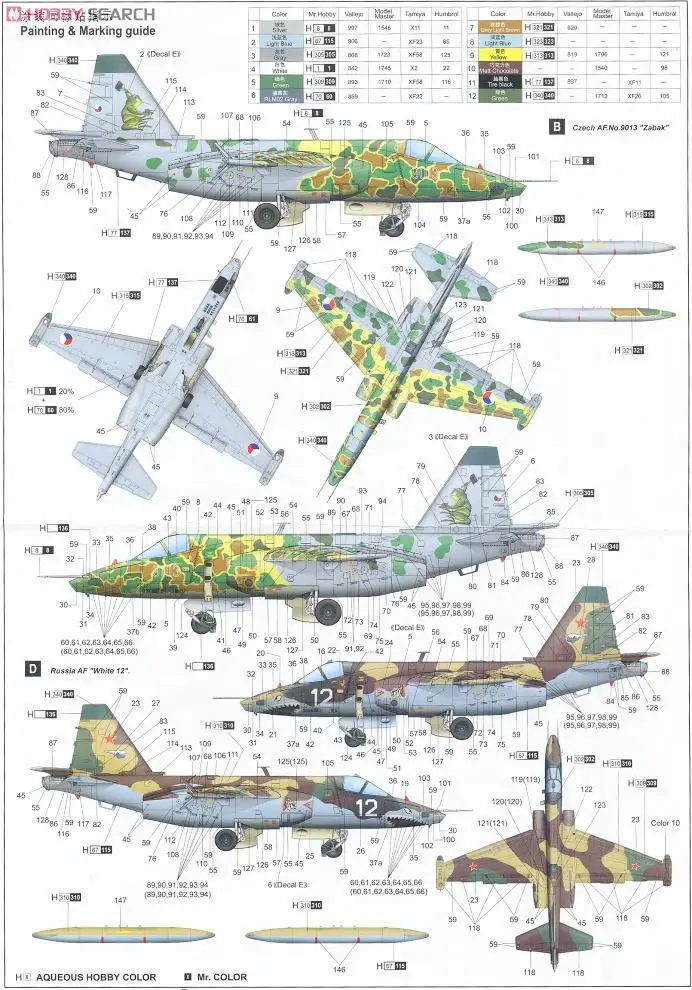 Trumpeter 1/32 Масштаб Модель 02276 Su-25 Frogfoot самолет