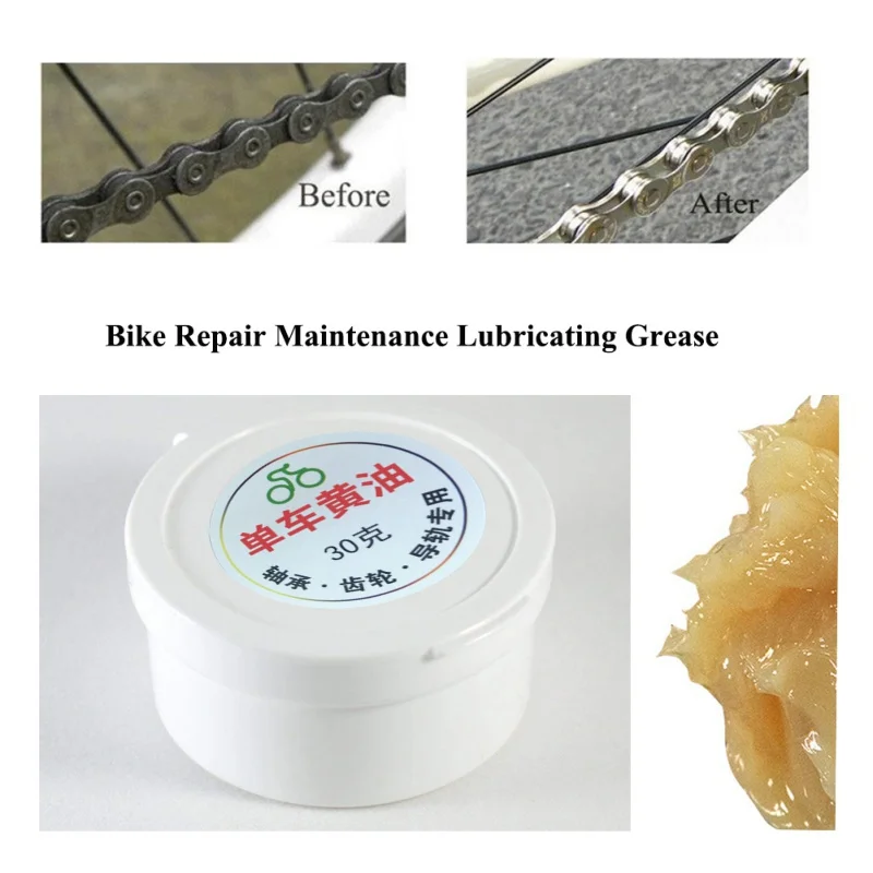 

Bicycle Hub Motor Gear Bearing Butter Bike Repair Maintenance Lubricating Grease Chain Oil Vehicle Mold Lubricants Repair Tool