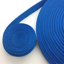 10Yards 25mm 30mm 38mm wide Blue Strap Nylon Webbing knapsack Strapping Safety Belt