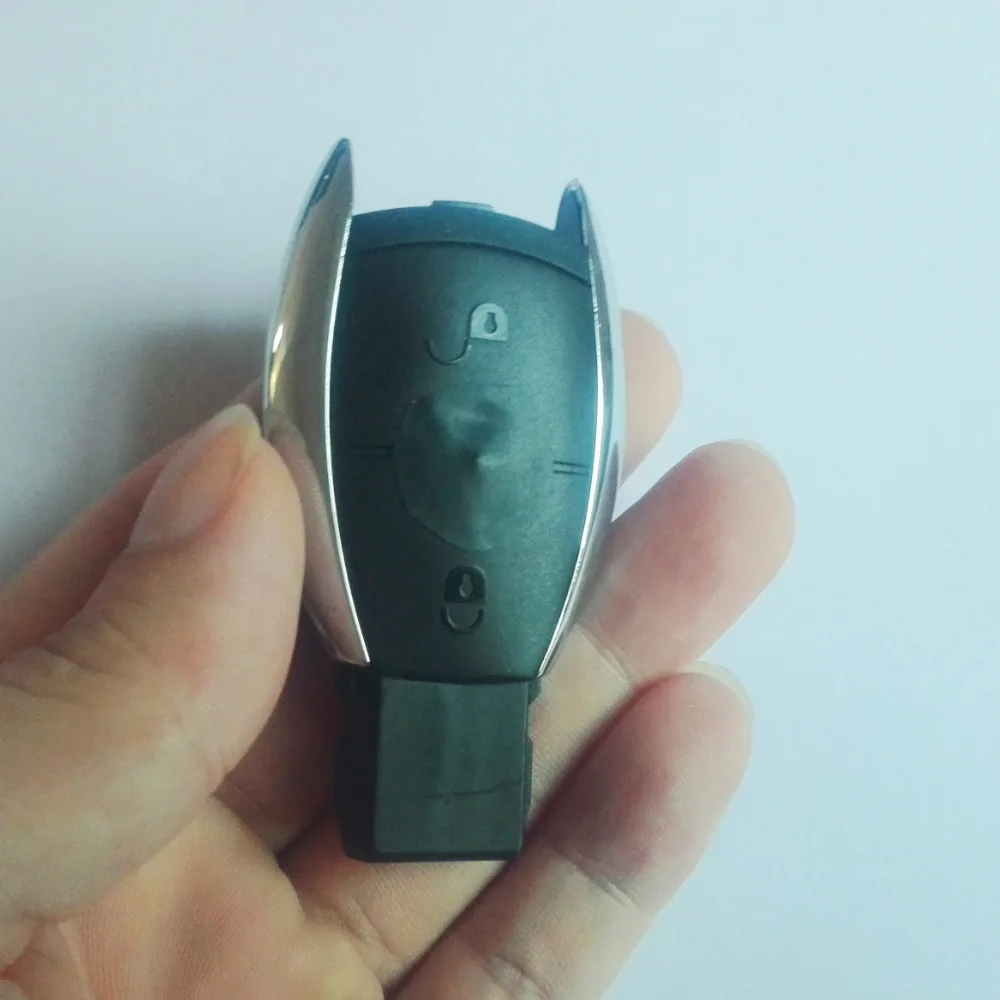 Сменный чехол для ключей MERCEDES BENZ FOB SMART REMOTE 2 кнопки Хром S SL ML SLK CLK E | Автомобили и