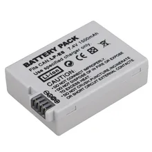 Top Sale 7.4V 1500mAh LP-E8 LP E8 LPE8 Digital Camera Battery For Canon EOS 600D 650D 550D 700D T4i T5i Rebel T2i Camera Battery