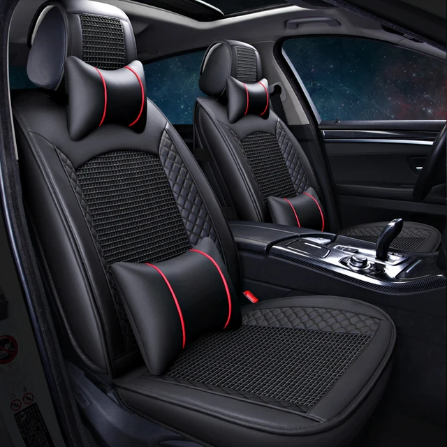 Best Quality Free Shipping Full Set Car Seat Covers For Ford Full Set Car Seat Covers For Ford Fusion 2018 2017 Durable Breathable