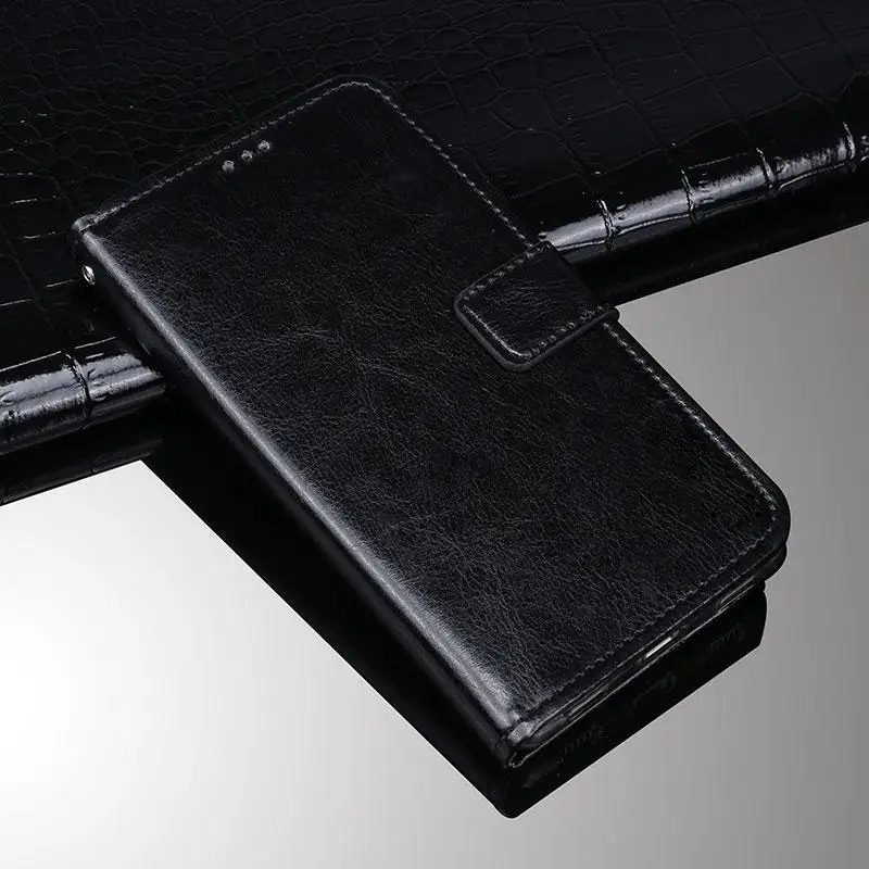 ZYLAN для lenovo S5 чехол lenovo K520 Чехол кошелек кожаный чехол для телефона для lenovo S5 K520 K 520 защитный чехол-книжка - Цвет: Black