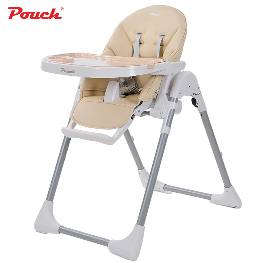 Five-point seat belts Portable Folding Adjustable baby High chair baby Feeding Play chair children Double-plate Highchair K06 Five-point seat belts Portable Folding Adjustable baby High chair baby Feeding Play chair children Double-plate Highchair K06