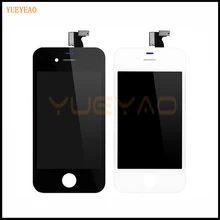 YUEYAO для iPhone 4 4G 4S A1332 ЖК-дисплей дигитайзер сенсорный экран сборка A1332 Ecran замена экрана