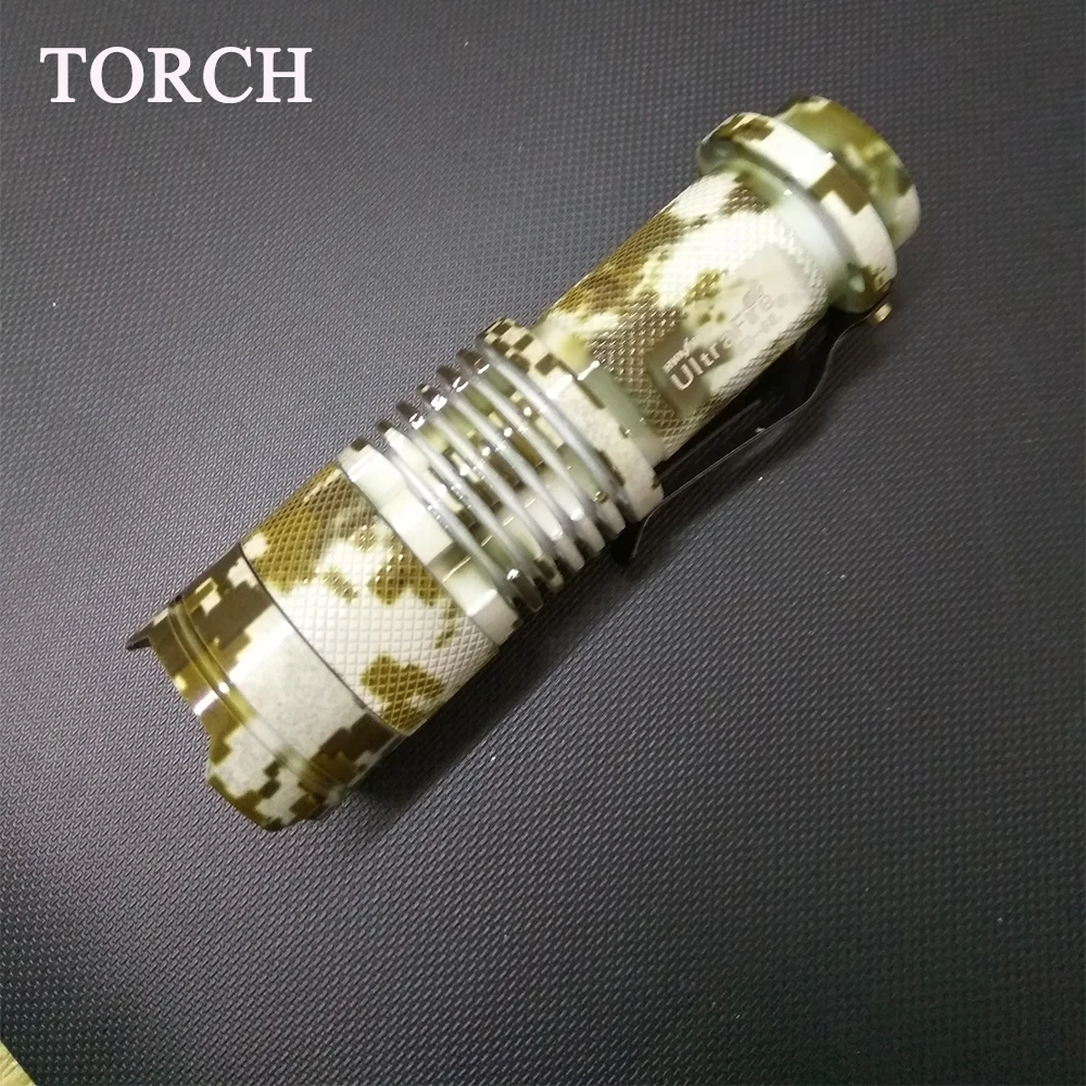 

Q5 2000 Lumens LED Mini Flashlight Bright Torch Tactical Penlight Camping Lighting Lantern For Hunting Penlight AA