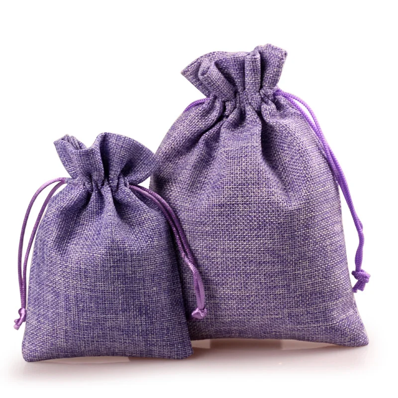 10pcs Linen Storage Pouch For Herb Lavender Sachet Bag Gift 10pcs Linen Storage Pouch For Herb Lavender Sachet Bag Gift Packaging Bags Drawstring Closure In Wring Supplies From Home Garden On