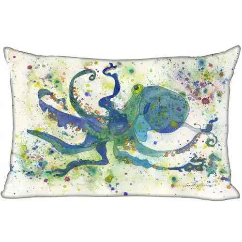 Best наволочки на заказ outlaw-octopus-(1)@ 1 bedroom Home Rectangle наволочка на молнии(One Side)@ 181205-05-01-28 - Цвет: Pillowcase