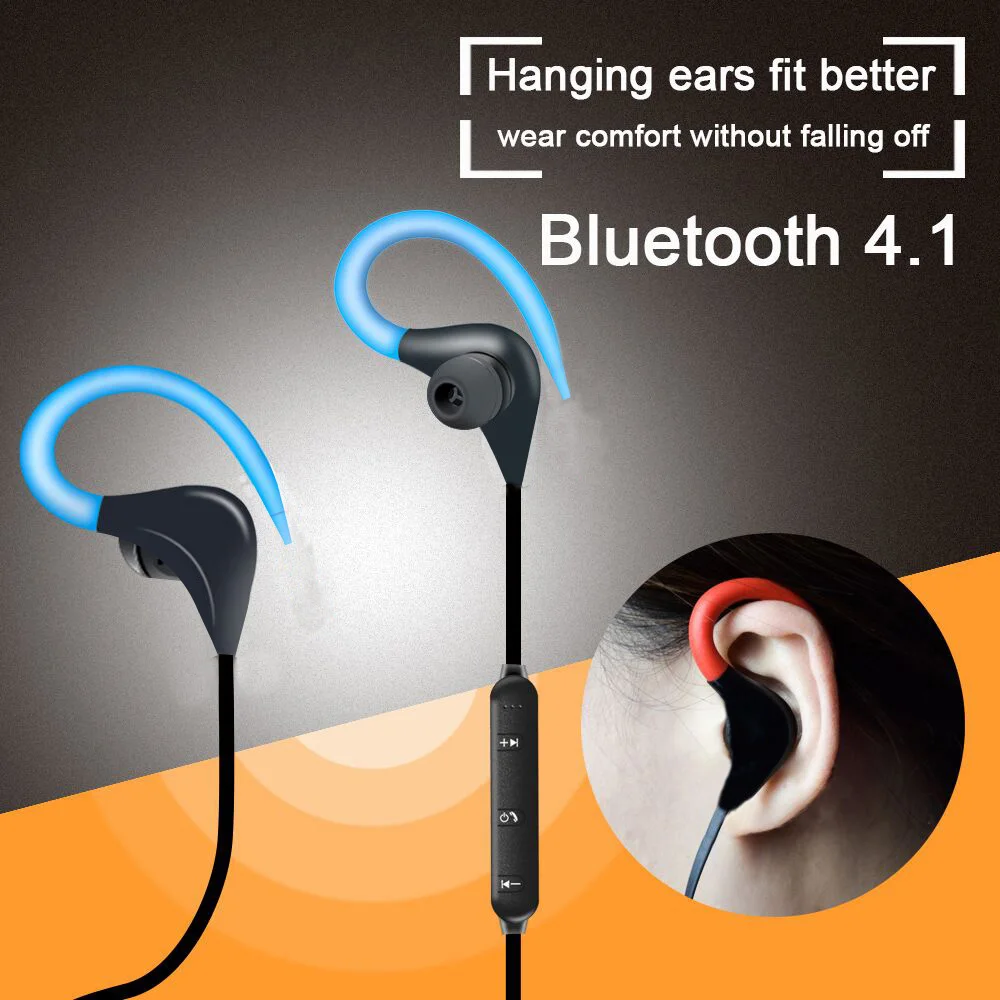 Спортивные bluetooth наушники громкой связи Беспроводной потенные с микрофоном уха