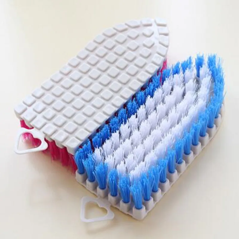 Household A laundry Brush Durable Plastic Dendable Corner Bathtub