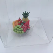 1:12 милый кукольный домик миниатюрная Кухня Мини арбуз Фруктовая корзина