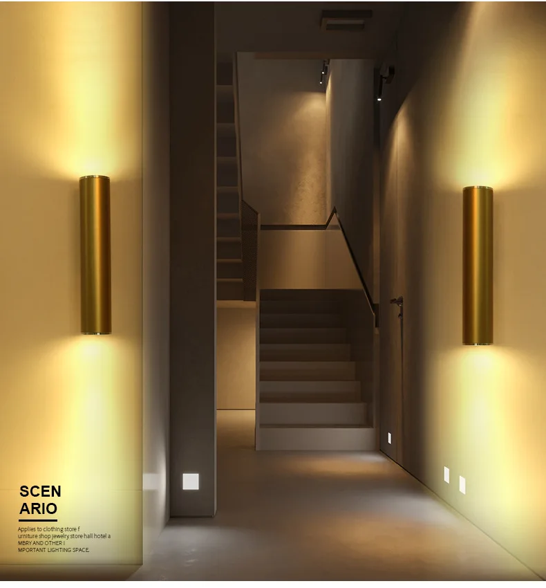 Креативный дизайнерский настенный светильник для дома в скандинавском стиле, светодиодный светильник для гостиной, бара, спальни, настенный светильник