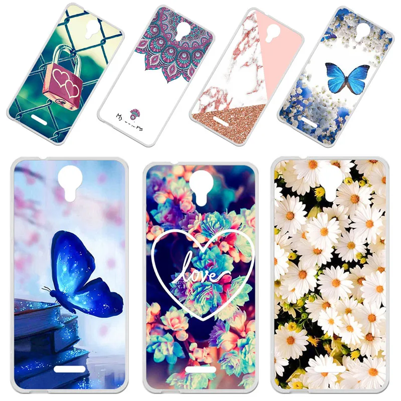 

Phone Case For TP-Link Neffos C5A Cases Silicone Animal Flower Bumper On The For TP-Link Neffos C5A TP703A Cover Fundas Coque