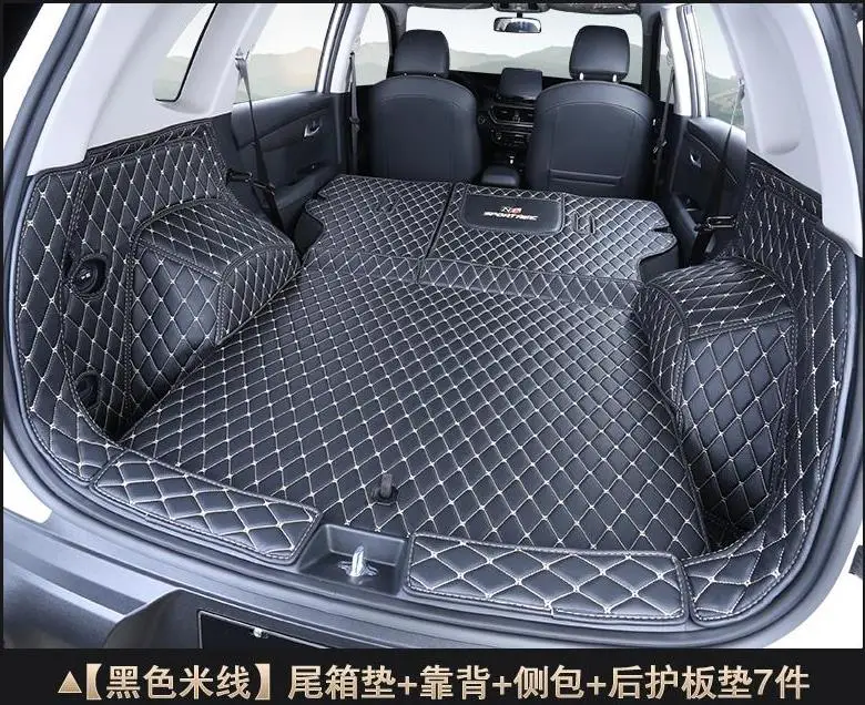 Полностью закрытый 3D коврик для багажника автомобиля модифицированный коврик для Kia Sportager
