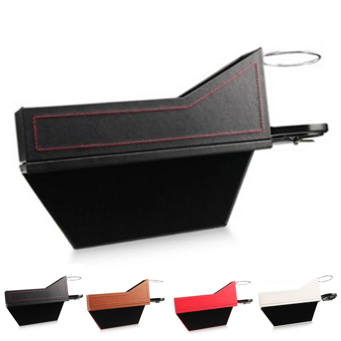 

New Arrival Car three-in-one multi-function car storage box car seat storage box slit quilting storage box storage