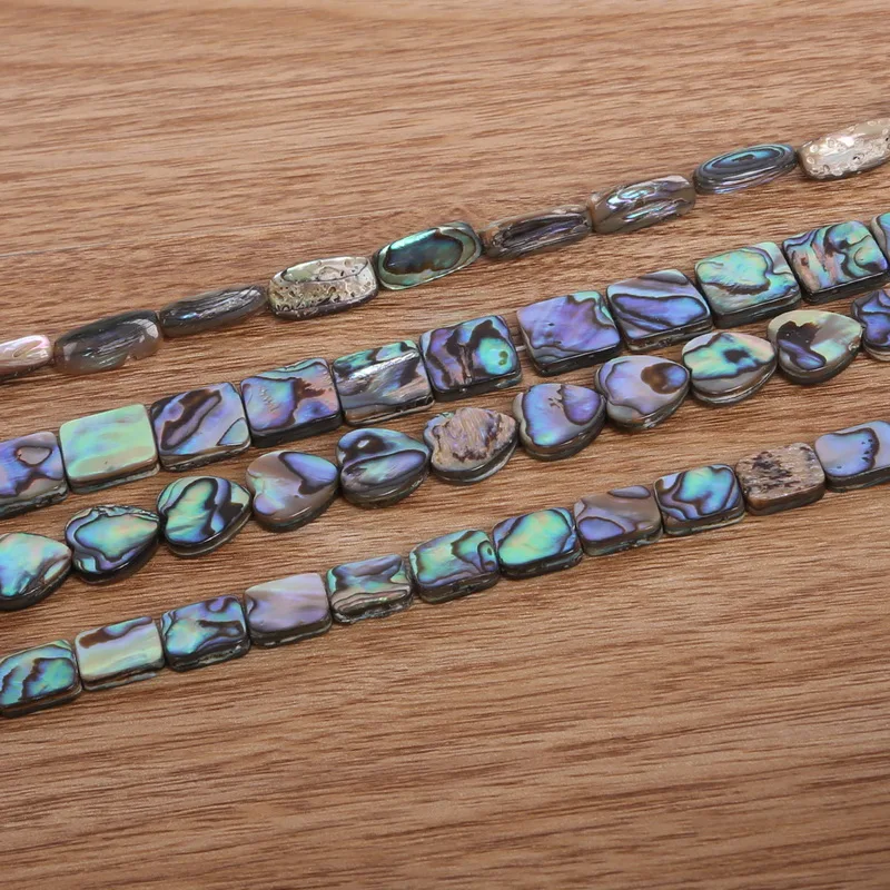 

NEW Retail Abalone Sea Shell Loose Beads Peacock Blue 39cm(15 3/8"),1 Strand for DIY Fashion necklace bracelet Jewelry Findings