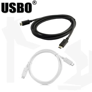 

High quality black white 0.25M 1.0M 2.0M 3.0M USB3.1 Type C data line high speed USB-C male to male transfer cable for U-disk