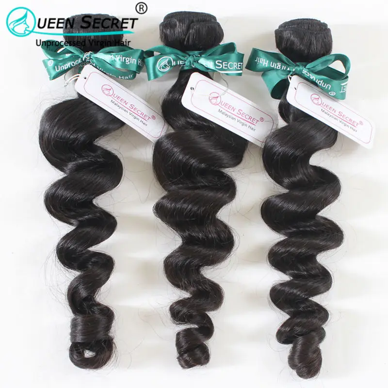 

6A Malaysian Virgin Hair 2Pcs Malaysian Loose Wave Rosa Hair Products Malaysian Human Hair Weave Bundles Loose Curly Wave Hair