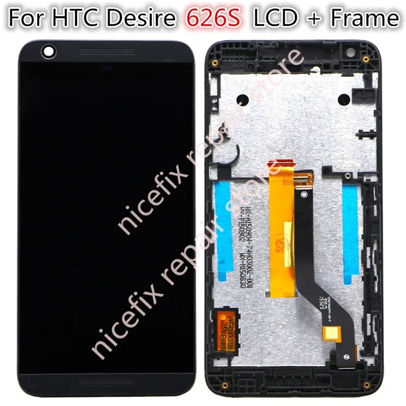 White Black Blue 100 Tested For Htc Desire 626s Lcd Display Touch