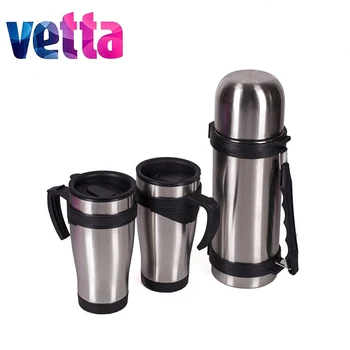 

KIT BAG VETTA (thermos 1L+2 thermos-mug 450ml) in a bag, thermos bottles, bait, hunting, recreation, fishing 841-587