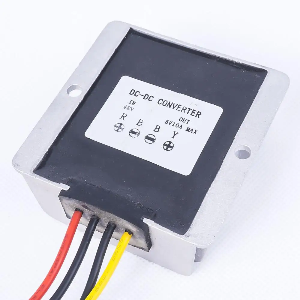 DC 48 V TO 5 V 10A DC power высококачественный преобразователь понижающий регулятор постоянного тока для Automot - Цвет: 48V TO 5V 10A