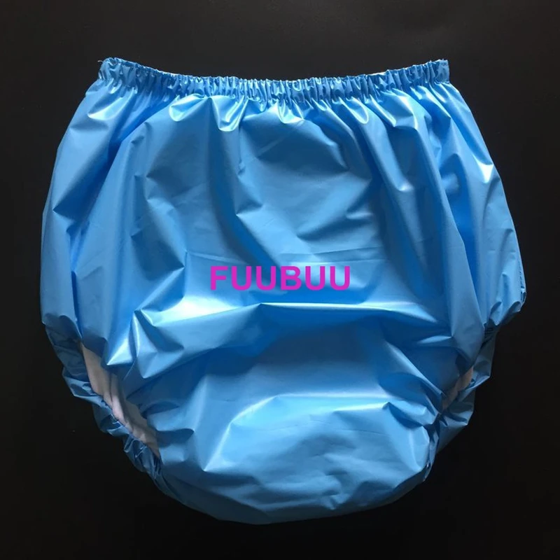 free-shipping-fuubuu2033-blue-m-adult-diaper-incontinence-pants-adult-baby-the-urine-absorption