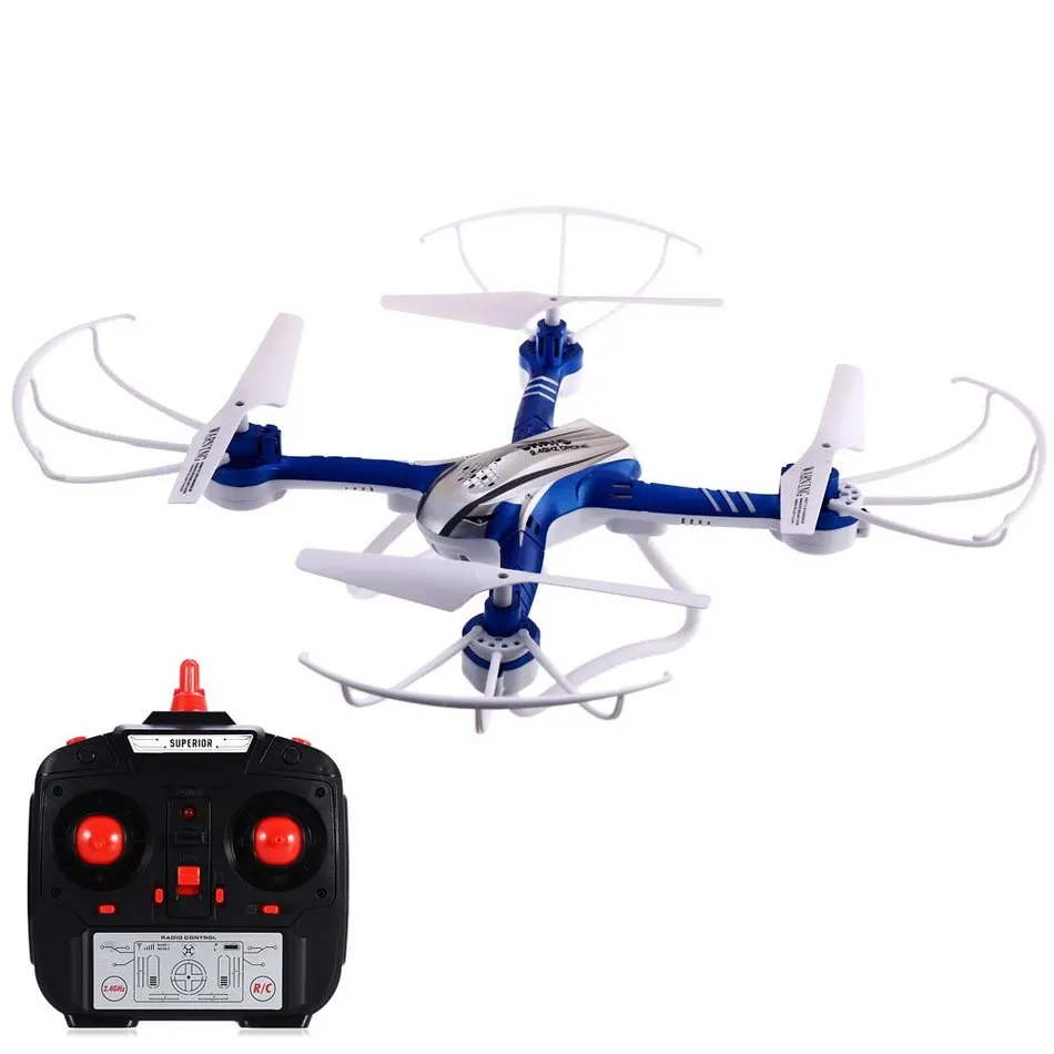 

SKRC RC Drone Dron 2.4GHz 4CH 6 Axis Gyro 3D Rollover Drones RTF Version Headless Mode Quadcopter Remote Control Helicopter Toys