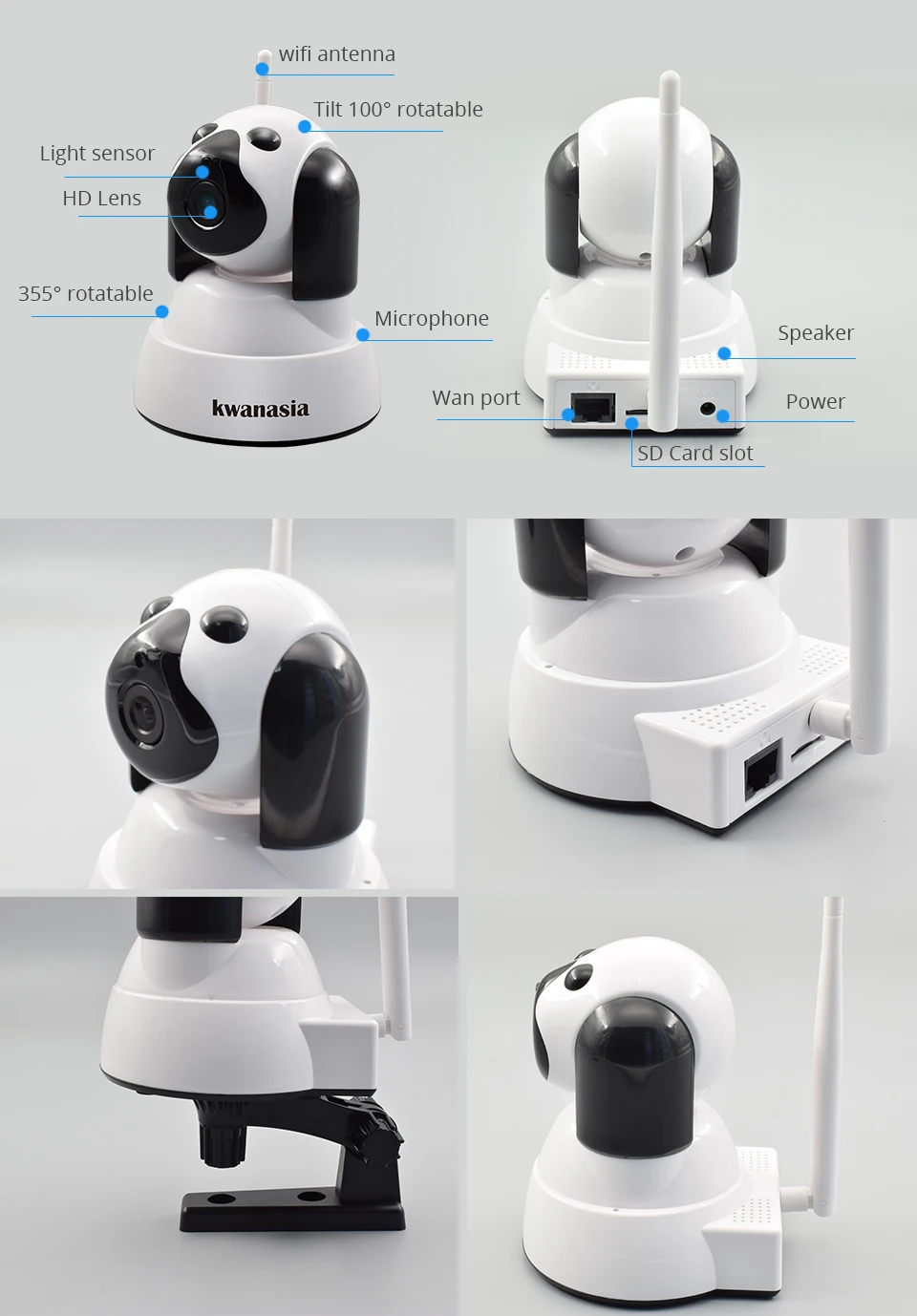 Wireless Home Security IP Camera 