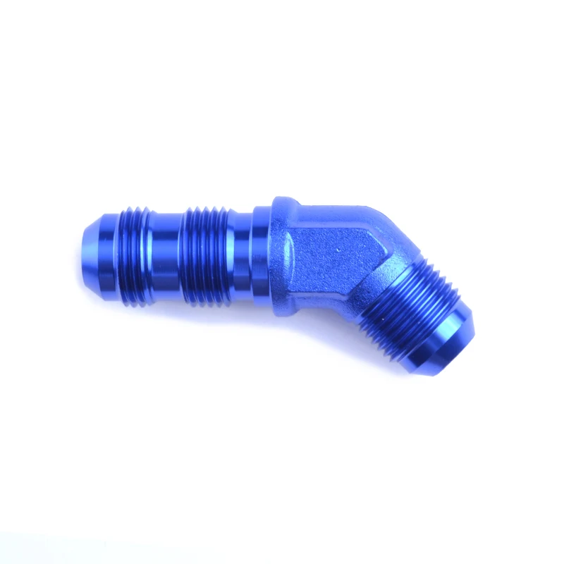 AN 4 6 8 10 12 AN Aluminum 45 Degree Male Fuel Fitting Adapter High Quailty Oil/Fuel/Gas Line