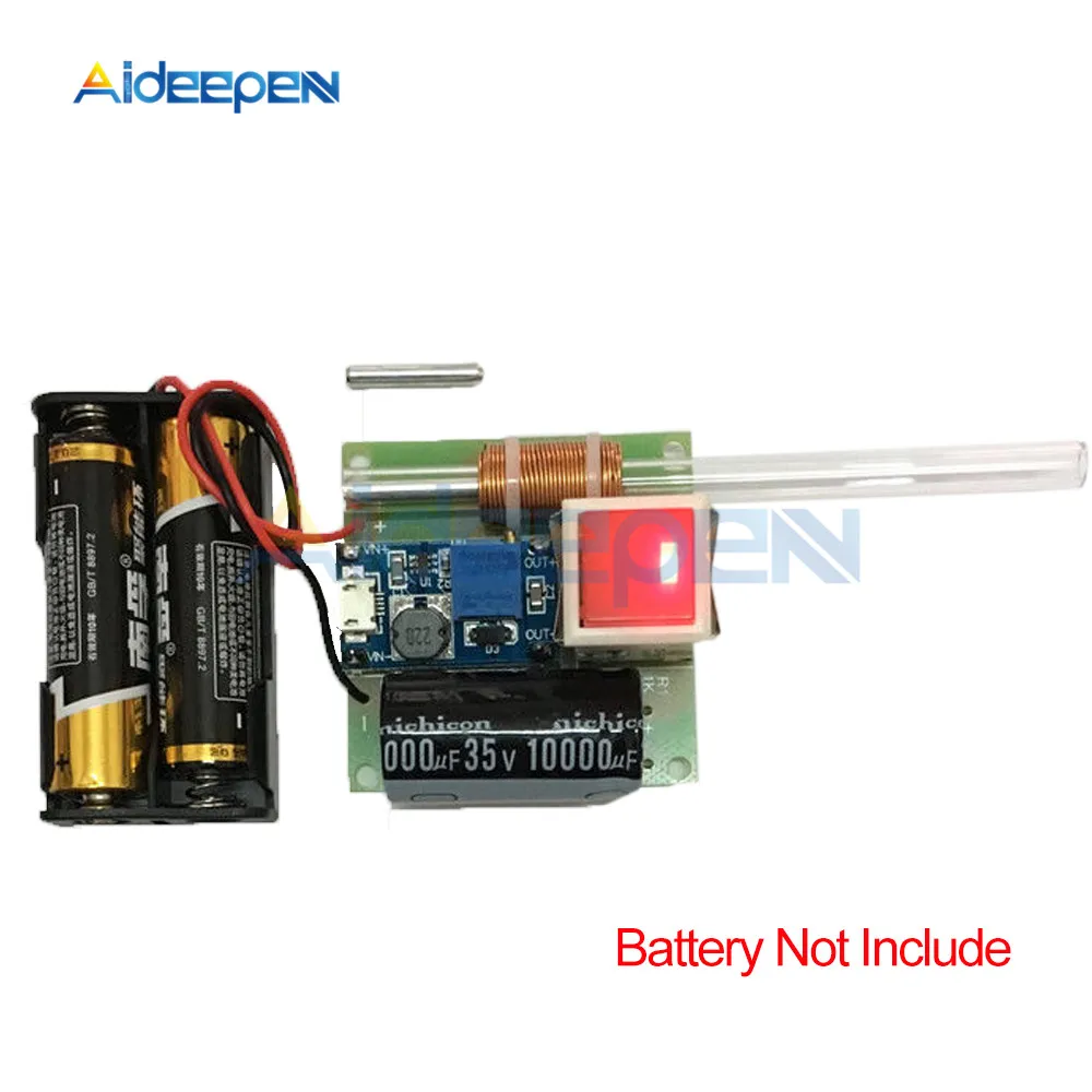 

Creative Model Primary Electromagnetic Gun Module DIY Kit Electromagnetic Gun Charging Module Range 5M DIY Kit Finished Product