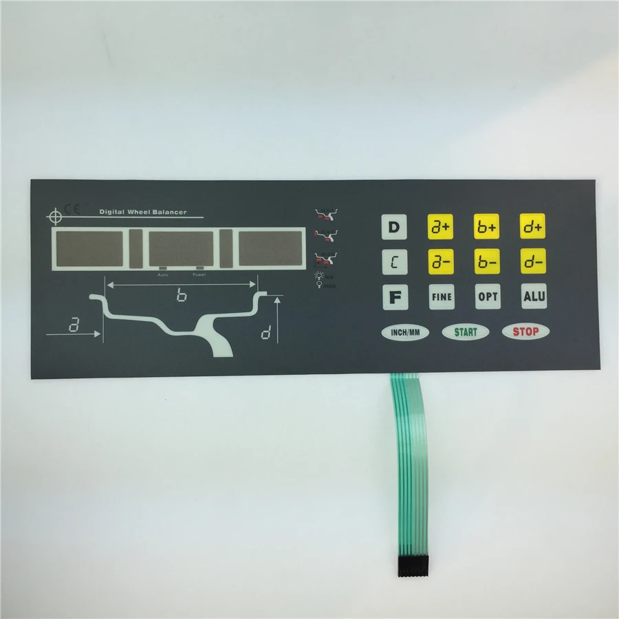 

STARPAD Car Repair Accessories New 99 Balancing Machine New Key Plate Balancer Repair Accessories Tire Dynamic Balancing Panel