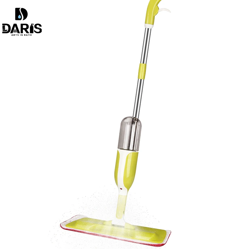 

SDARISB Multifunction Spray Mop Water 360 Rotating Microfiber Magic Home Wood Floor Tile Kitchen Household Floor Cleaning Tools