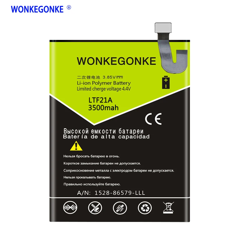 WONKEGONKE LTF21A 3600 мАч батарея для Letv LeEco Le 2(pro) le 2S le S3 X528 X621 X625 X626 X20 X25 X620 X520 батареи