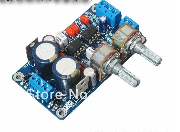 Preamplificatore Stereo 12-24V Scheda Preamplificatore Stereo NE5532 - Alimentazione 12-24V CA, Per Amplificatori Audio Scheda Preamplificatore Universale - Foto 3