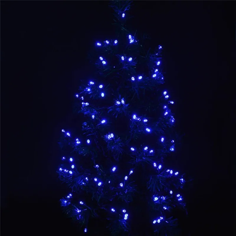 lederTEK Solar Fairy String lights 56ft 100 LED (4)
