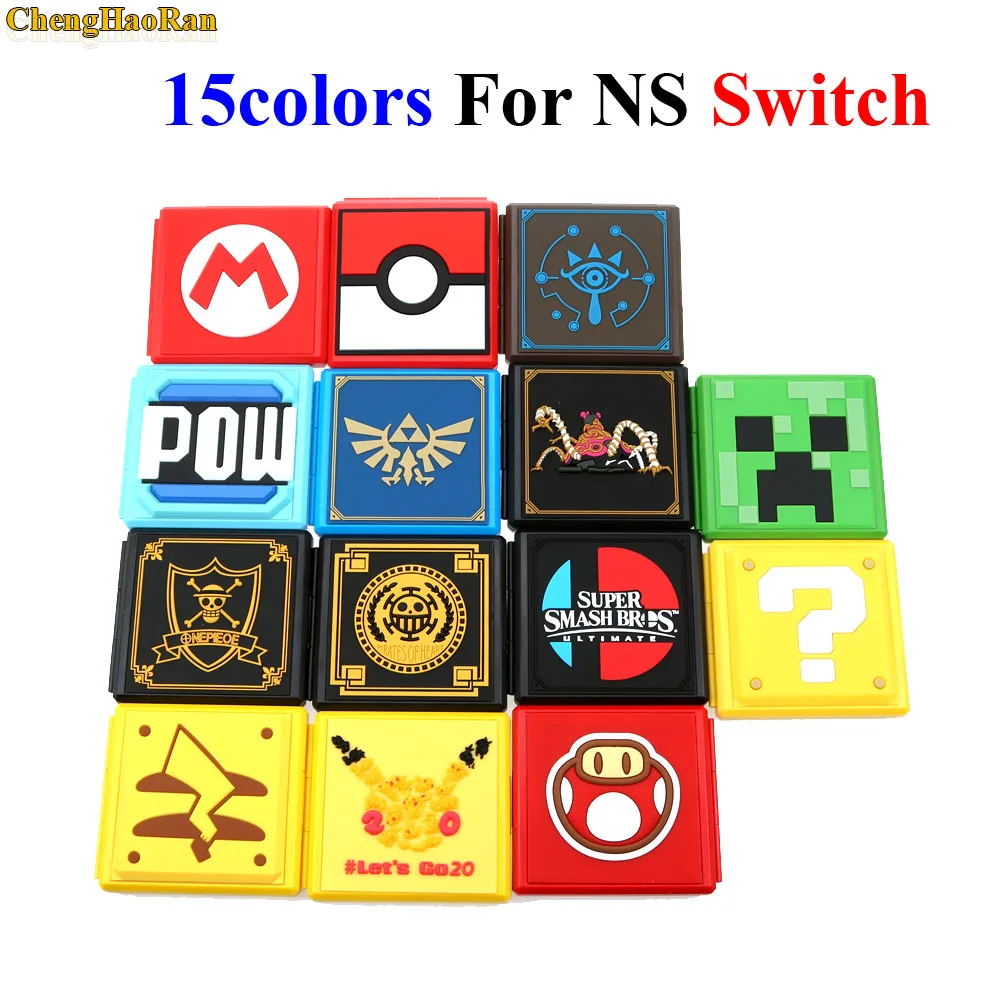 

1x Premium Waterproof Anti-Shock Game Card Case Storage Box for Nintend Switch for 12 NS Game Cards and 12 Micro SD Memory Cards