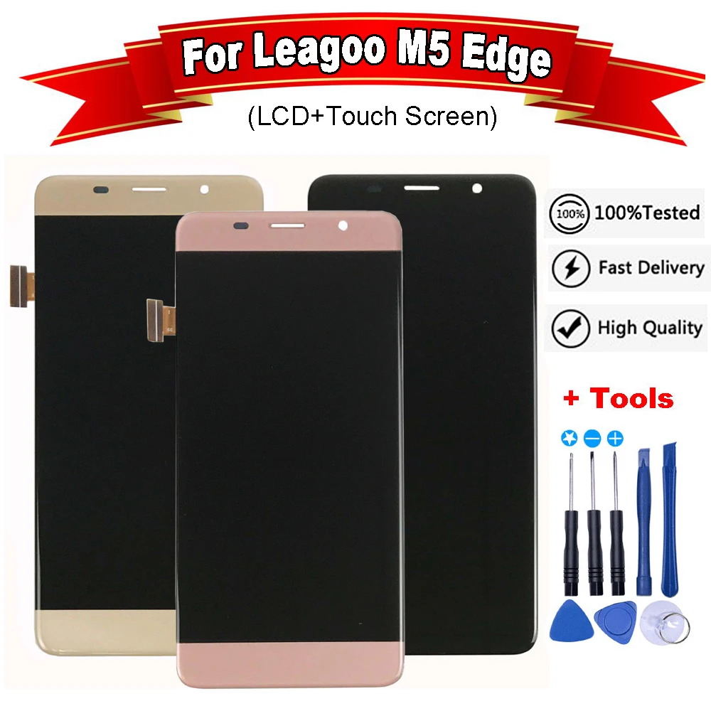 100% протестирован хорошо для Leagoo M5 Edge ЖК дисплей + кодирующий преобразователь
