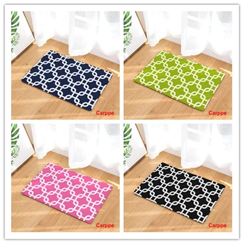 

Cross-border law Laiwu 3d printing carpet Geometric bedroom home living room carpet cartoon printing mats mats custom
