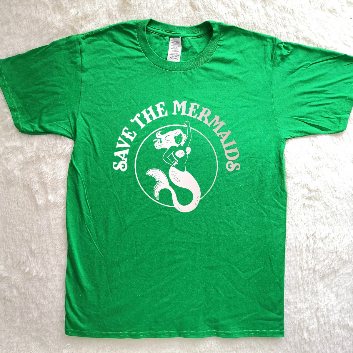 2018 Hot Sale Women Tshirt Short Sleeve Save The Mermaids Printed Cotton Casual Vogue Summer Tops Harajuku Ulzzang T shirt Women 2018 Hot Sale Women Tshirt Short Sleeve Save The Mermaids Printed Cotton Casual Vogue Summer Tops Harajuku Ulzzang T shirt Women