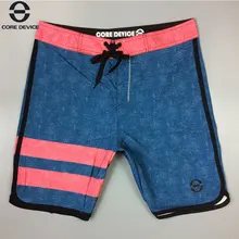 Летние новые стильные эластичные пляжные шорты мужские Spendex водонепроницаемые тонкие дышащие повседневные шорты большого размера