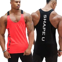 Мужская майка без рукавов жилет дышащий для лета Фитнес Бег Бодибилдинг XRQ88