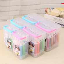 12/18/24/36 цветов акварель ручка для детей рисунок каракули безопасные нетоксичные моющиеся фломастеры Kawaii Канцелярские