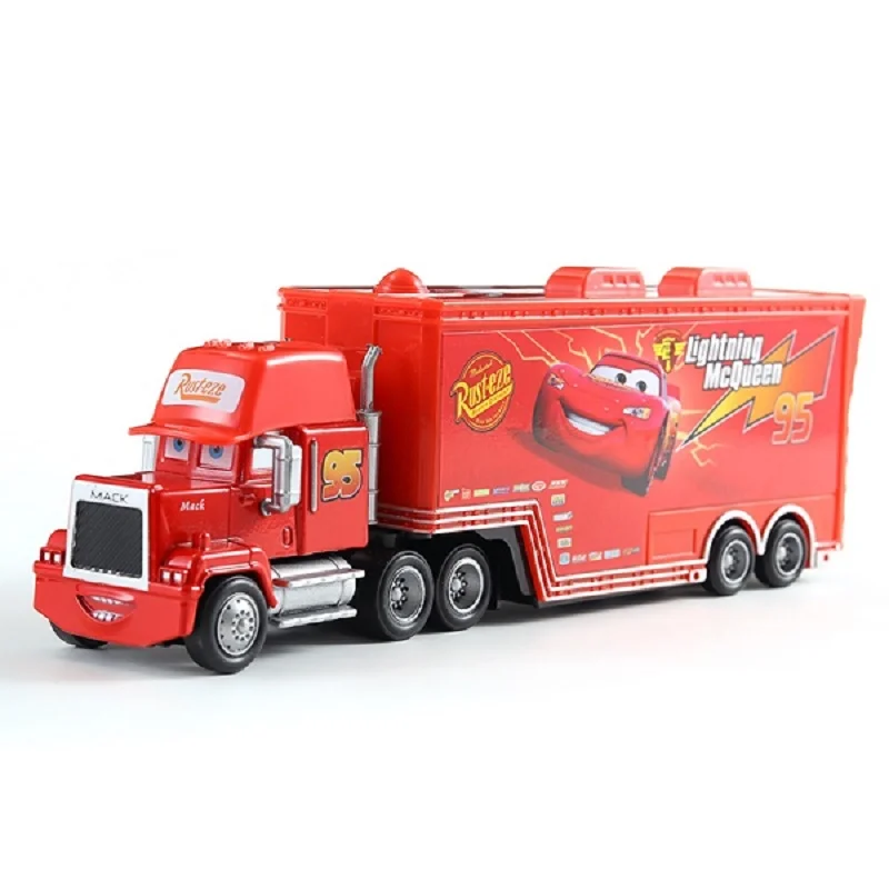 Disney Pixar машина 2 3 игрушки грузовик семья Mac дядюшка грузовик 1:55 литьевая модель автомобиля игрушка на день рождения Рождественский подарок - Цвет: 2