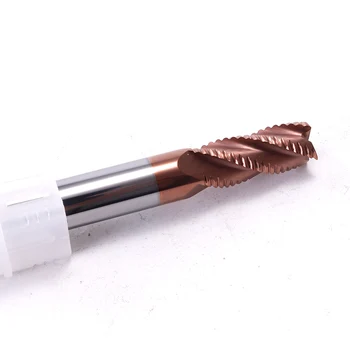 

Augusttools Metal Cutter Milling Tools Roughing End Mill HRC55 4 Flutes Alloy Carbide Tungsten Steel Milling Cutter End Mill 4mm