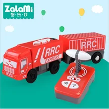 RRC Дистанционное управление грузовик набор Магнитный Электрический Слот автомобиль Tele управление Экспресс грузовик поезд игрушки