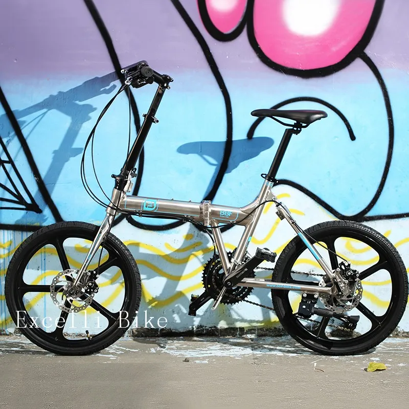 a011-27 Speeds 20 Folding Bike zoom Fork Double Disc Brake SHIMANO Derailleur SHIMANO Derailleur Aluminium Alloy Frame SHIMANO ALTUS M311Cassette Magnesium Alloy 5 Spokes Wheels