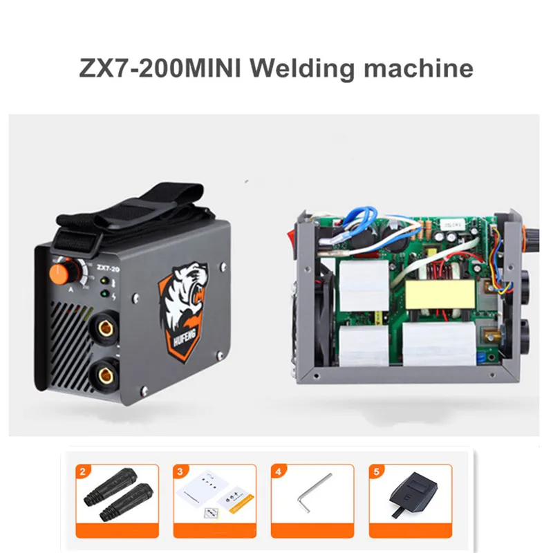 

Portable Mini MMA Welder AC 220V Arc Electric Welding Machine 10-200A DIY Welding Rod 2.5mm