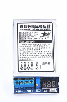 

5PCS/LOT 80W DC-DC Automatic Buck Boost Voltage Regulator Power Supply Module Adjustable With Display(6.5)
