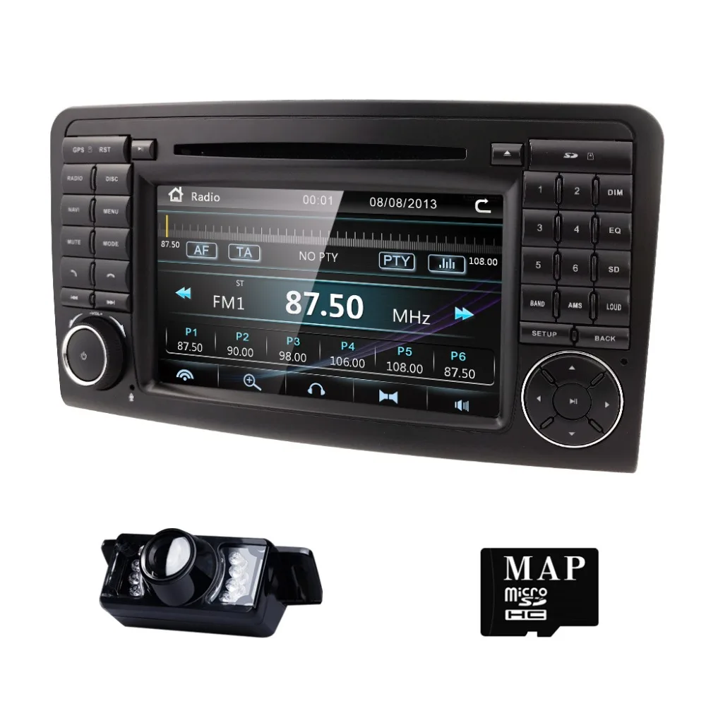 Новинка! Автомобильный DVD Радио GPS навигация для Mercedes Benz ML W164 ML300 350 450 320 ML63 AMG GL X164 420