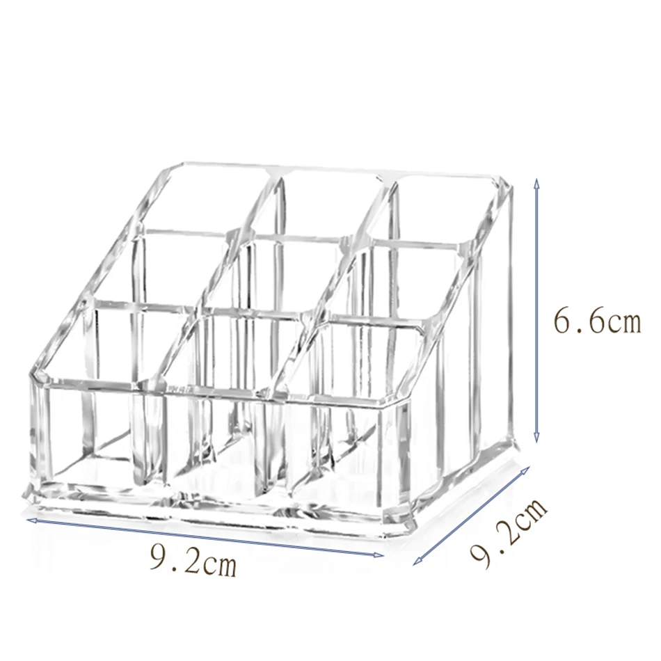 Органайзер для косметики, коробка для хранения косметики, губная помада, ювелирный Органайзер, витринные коробки, прозрачный косметический держатель, аксессуары для макияжа